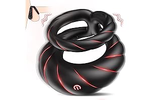 Vibrating Cock Cock Ring Sex Toys for Men, Male Personal Massager
