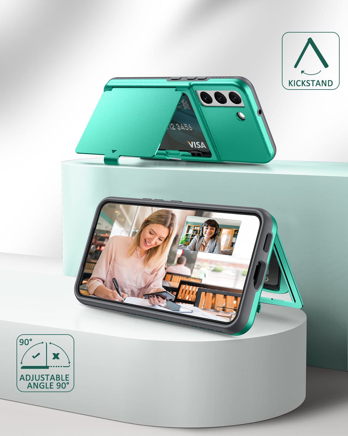 Amazon.com: WeLoveCase for Samsung Galaxy S22 Wallet Case with