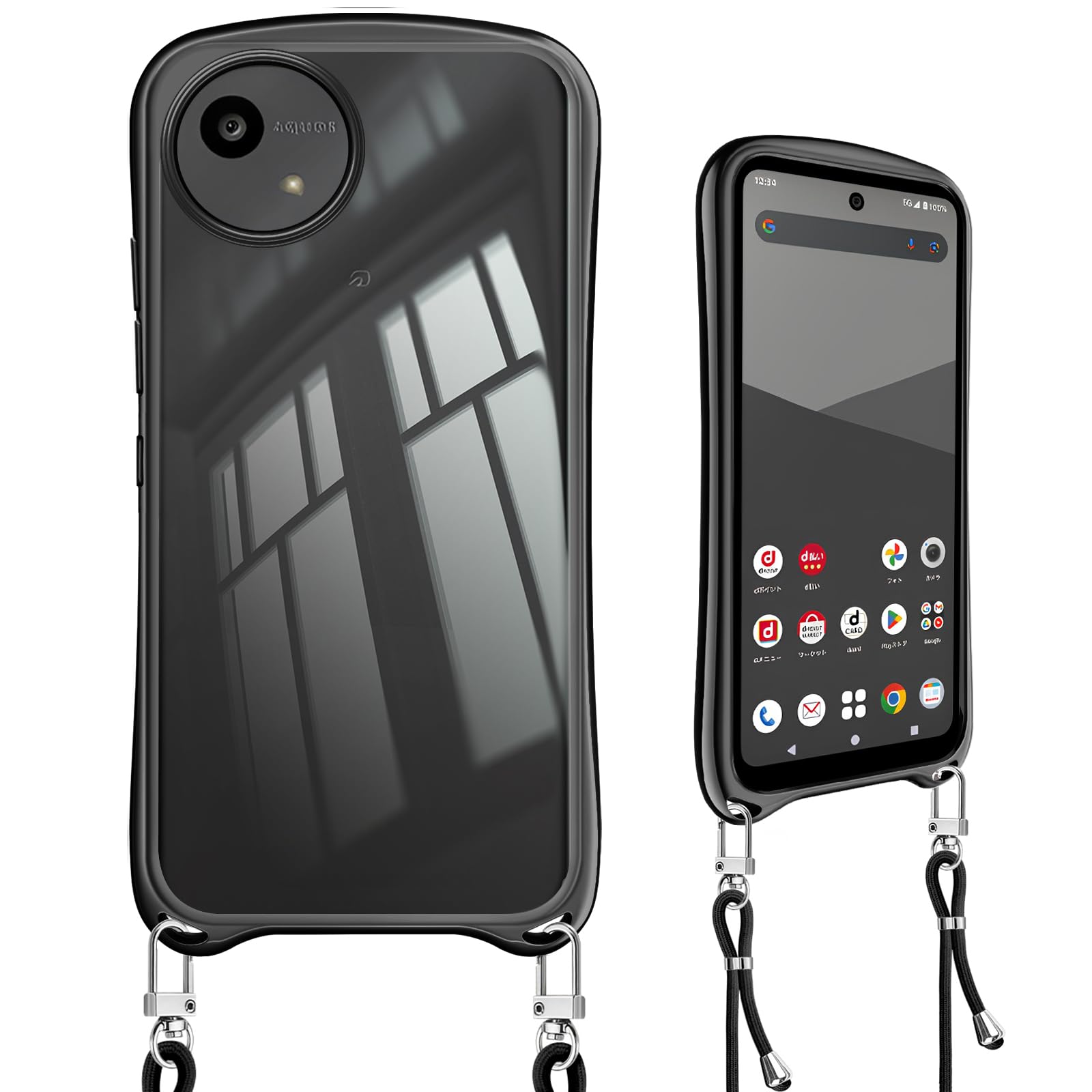 Amazon.co.jp: AQUOS wish5 SH-52F 用の ケース ショルダー ストラップ Amazon.co.jp: AQUOS wish5 SH-52F 用の ケース ショルダー ストラップ