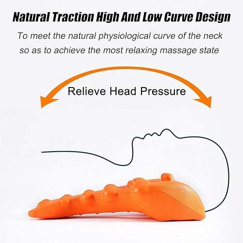 Miniatura 4 de Masajeador de trapecio, masajeador de punto de activación, relajante de cuello y hombros de tejido profundo, 14 perillas de masaje para aliviar el