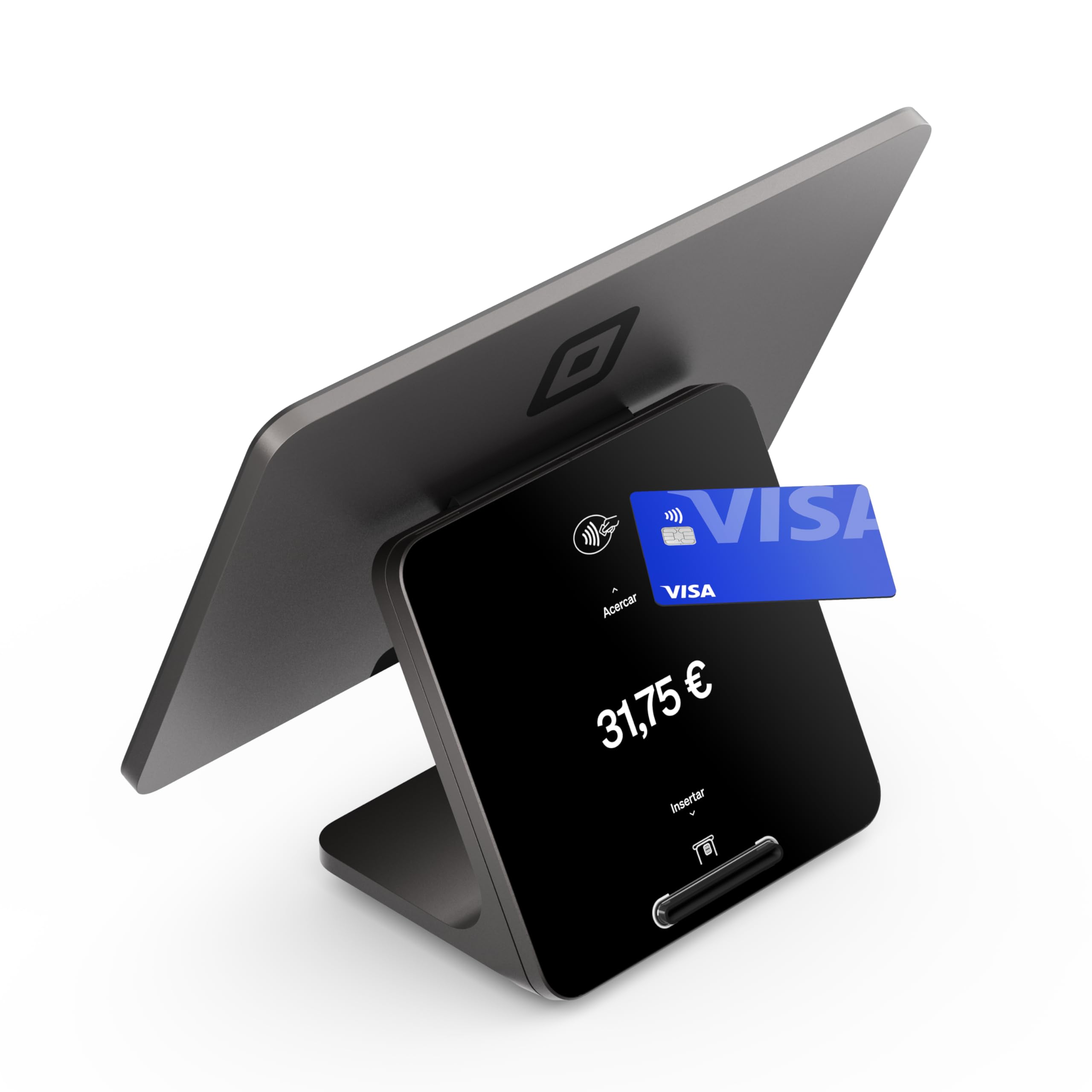 Square Register (Versión ES) 2ª generación | TPV táctil Todo en uno con datáfono Integrado, Software de Caja y pagos en un Solo Dispositivo