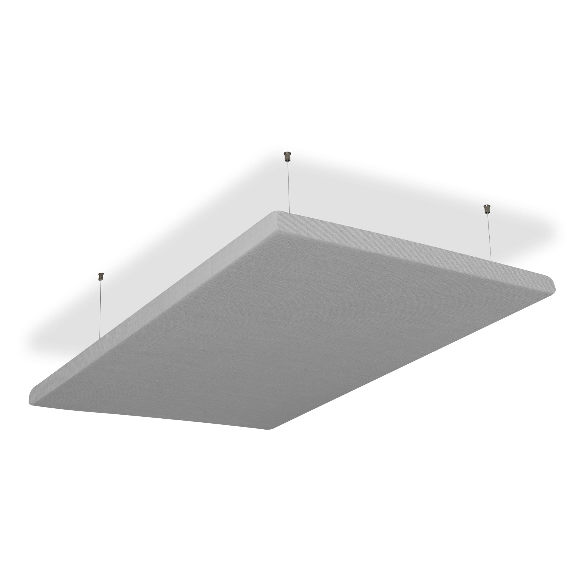 SILENT4® Panelli Fonoassorbenti Sofitto, 114x72x5cm, Pannello Fonoassorbente acustico, montaggio a adesivo e a vite, misurabile, migliore acustica della stanza grazie ai pannelli acustici
