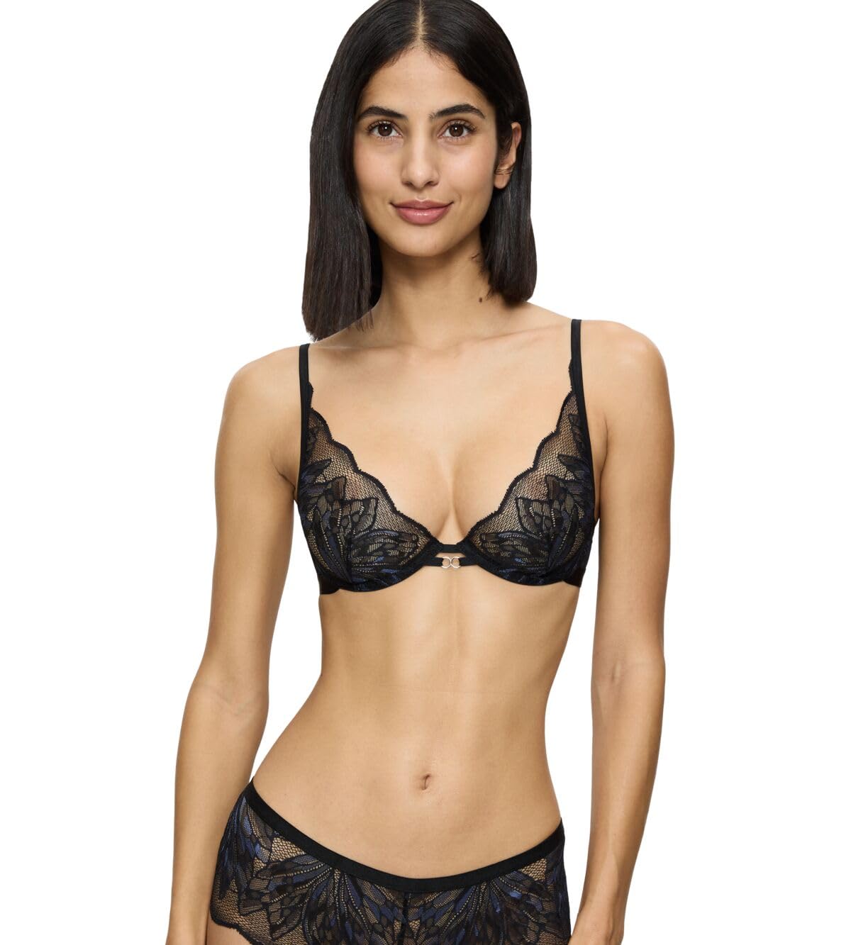 Triumph Women's Crazy Stupid Love Bra, Black, 34B