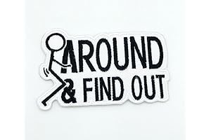 FCK Around and Find Out Embroidered Patch