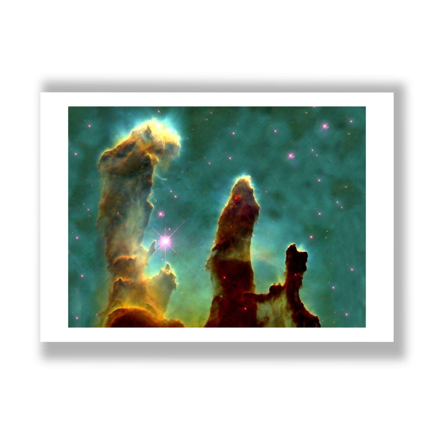 Impression d'art Piliers de la Création Hubble XL