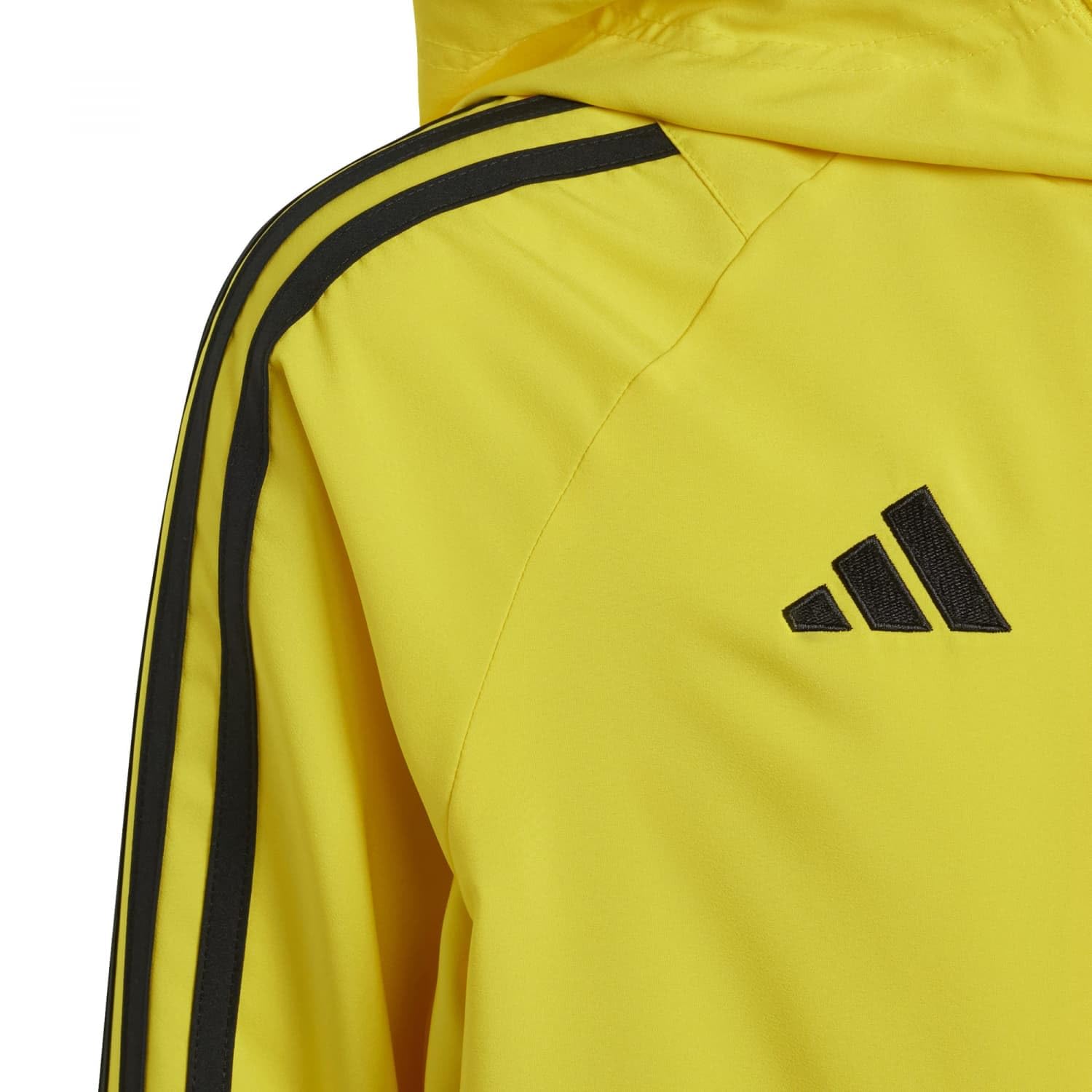 adidas Unisex - Bambini e ragazzi Tiro24 Windbreaker Kids Coat, team yellow/white/black, 9-10 Years
