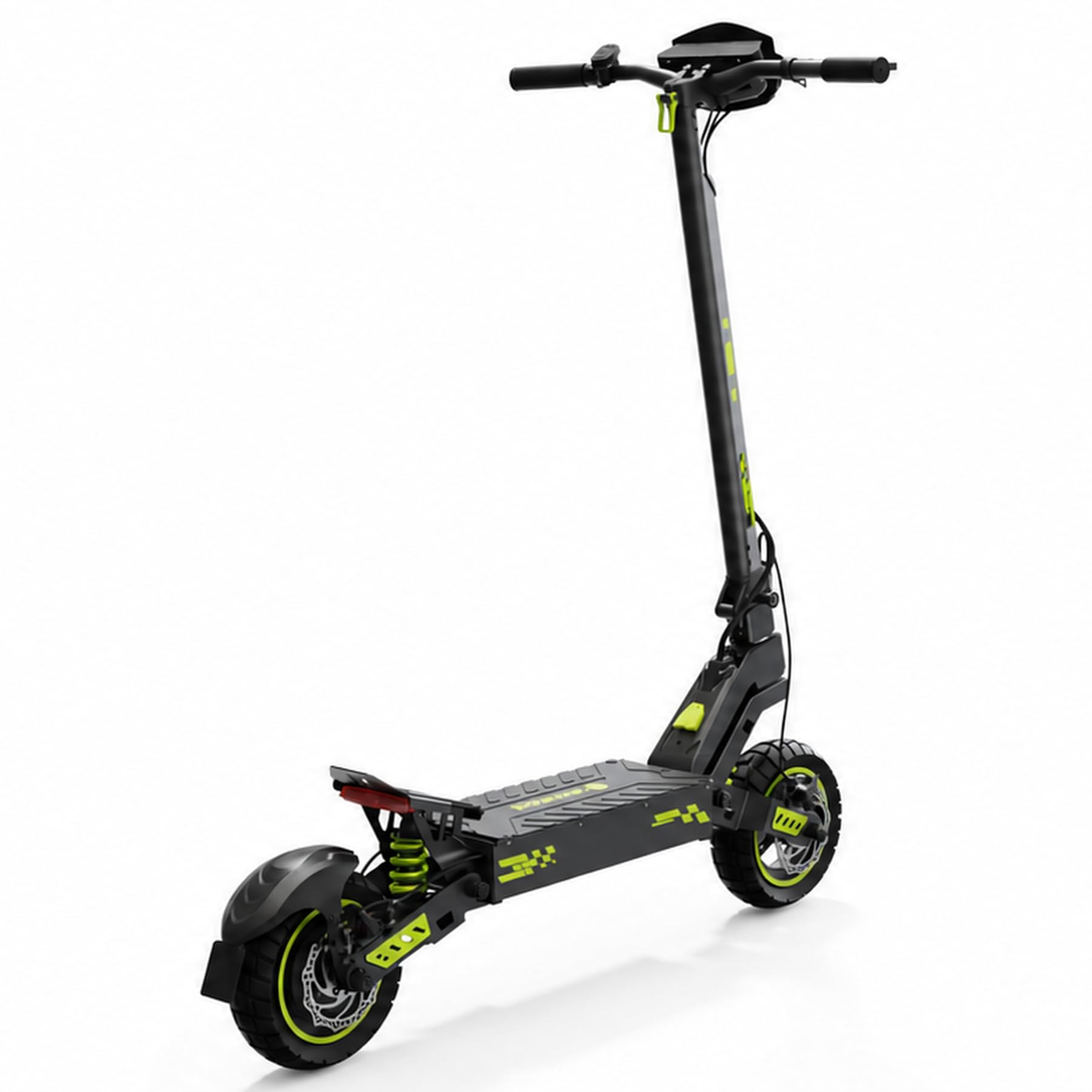 D1P Monopattino Elettrico Adulto, Autonomia Massima di 55 KM, 10" Monopattino Elettrico Pieghevole, App, Carico 150 KG, Manubrio Regolabile, Sospensione Quadrupla