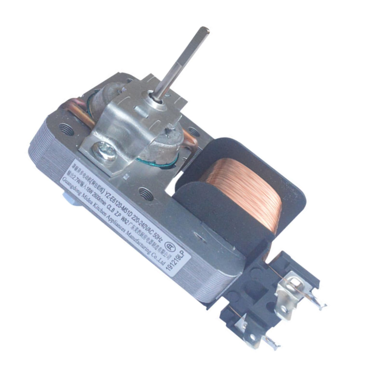 Eficiente motor de refrigeración de microondas, evaporador, ventilador de repuesto para horno, ventilador de horno, pieza de reparación de electrodomésticos