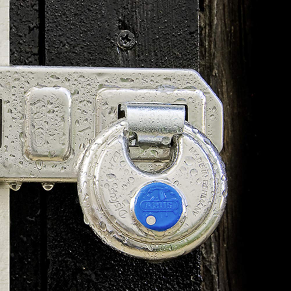 Amazon | ABUS 24/70 Diskus 硬化ステンレススチール 南京錠 同一鍵