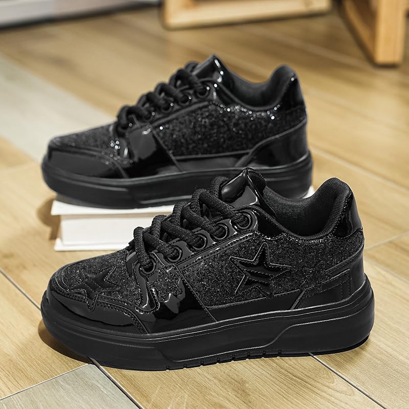 Image of IGxx Women Platform Glitter Sparkly Dressy Sequin Disco Sneakers