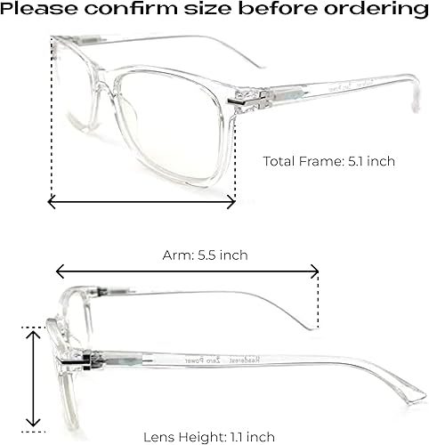 Miniatura 5 de Readerest - Lentes de bloqueo de luz azul – Lentes delgadas reflectantes, lentes antideslumbrantes para computadora, protección UV, alivio de la