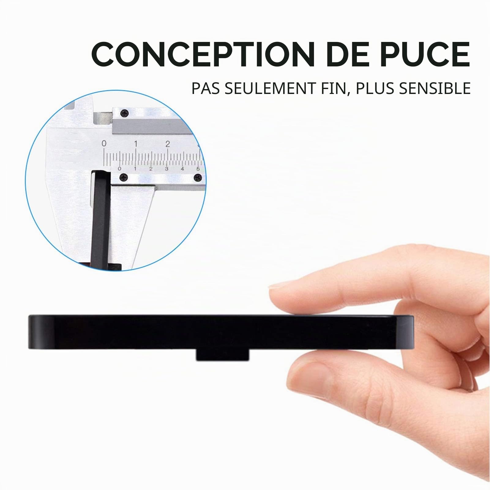 Panneau de Commutateur de Commande, Panneau de Commutateur de Commande à Membrane 10P Contrôle D'application Bluetooth avec Module de Rétroéclairage LED Tactile PPTC Intégré pour Bateau de Camping-car