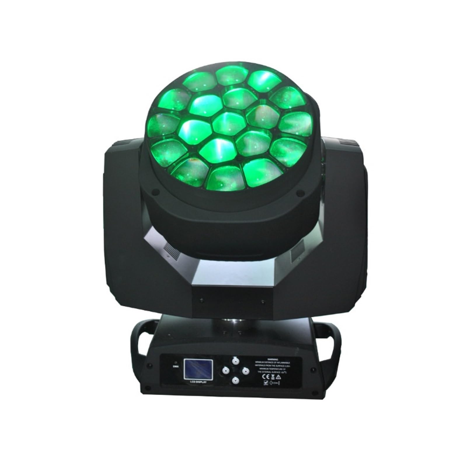Światła sceniczne, LED 19 * 15W RGBW 4w1 Big Bee Eyes reflektor z ruchomą głowicą ze sterowaniem dla Disco impreza dj-em wesele scena
