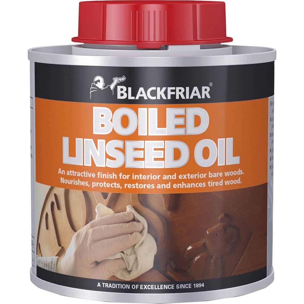 Blackfriar Boiled Linseed Oil - 250ml | Ruby Tint with a Light Gloss Finish