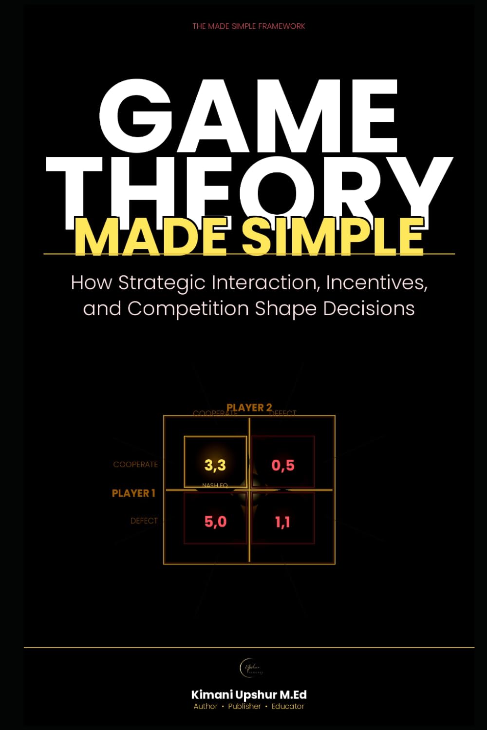 Game Theory Made Simple: How Strategic Interaction, Incentives, and Competition Shape Decisions (The Made Simple Framework: Clear thinking for complex systems.)