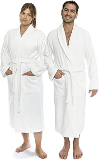 27 Guest Bathroom Ideas To Impress Every Visitor 142 CTT Premium 100% Turkish Cotton Terry Cloth Bath Robe for Women & Men, S...