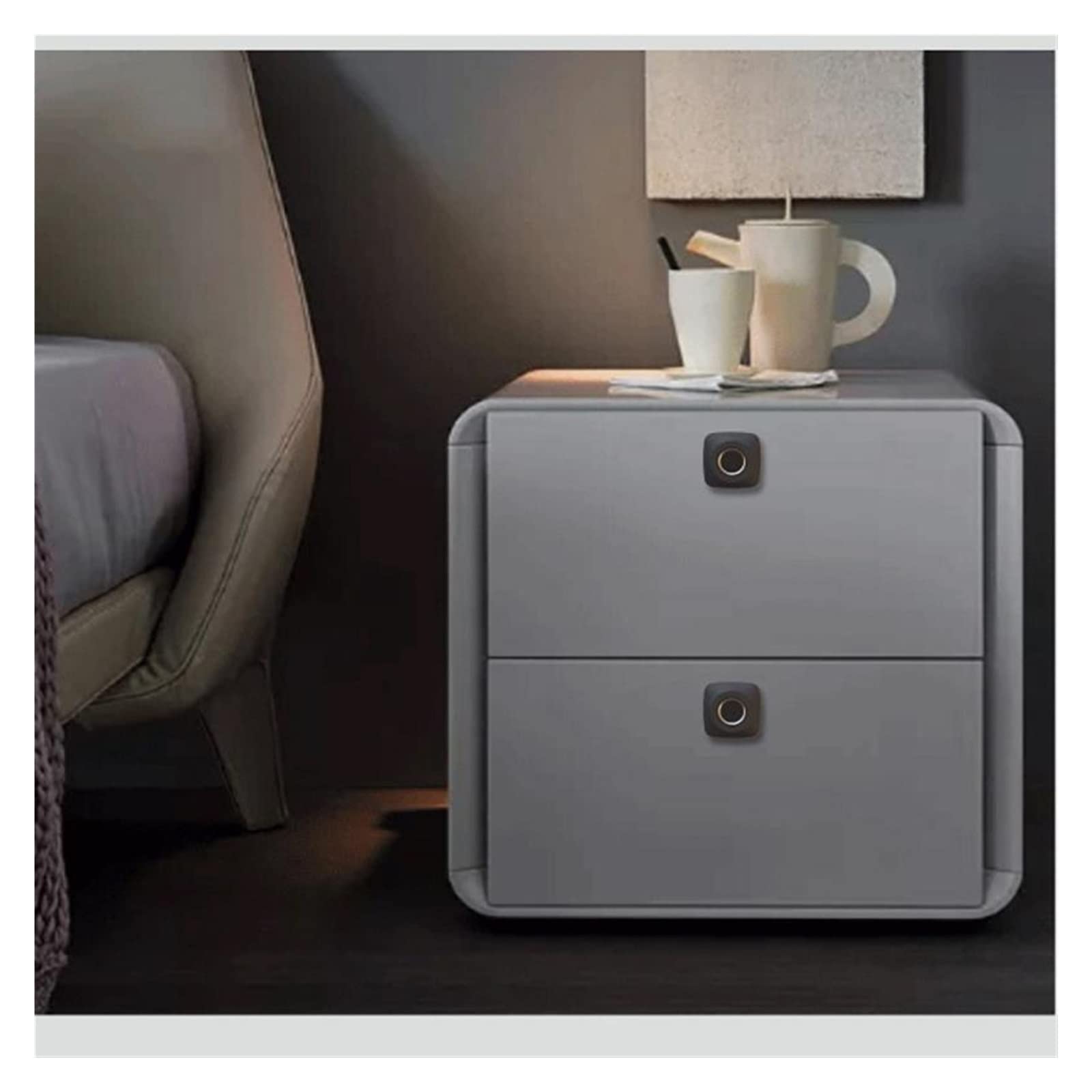Serrure d'empreinte Digitale verrous intelligents biométriques de Meubles sans clés Armoire à tiroir Garde-Robe serrures d'empreintes digitales pour l'armoire de tiroir - Smart Lock