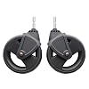 2 Piece Pushchair Wheel Set Front & Rear