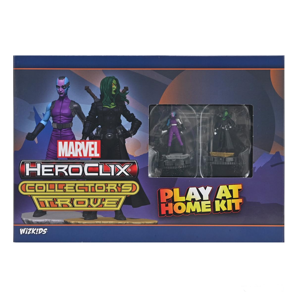 Marvel HeroClix: Collector's Trove Booster Brick (Play at Home Kit Nebula and Gamora, Plastic)