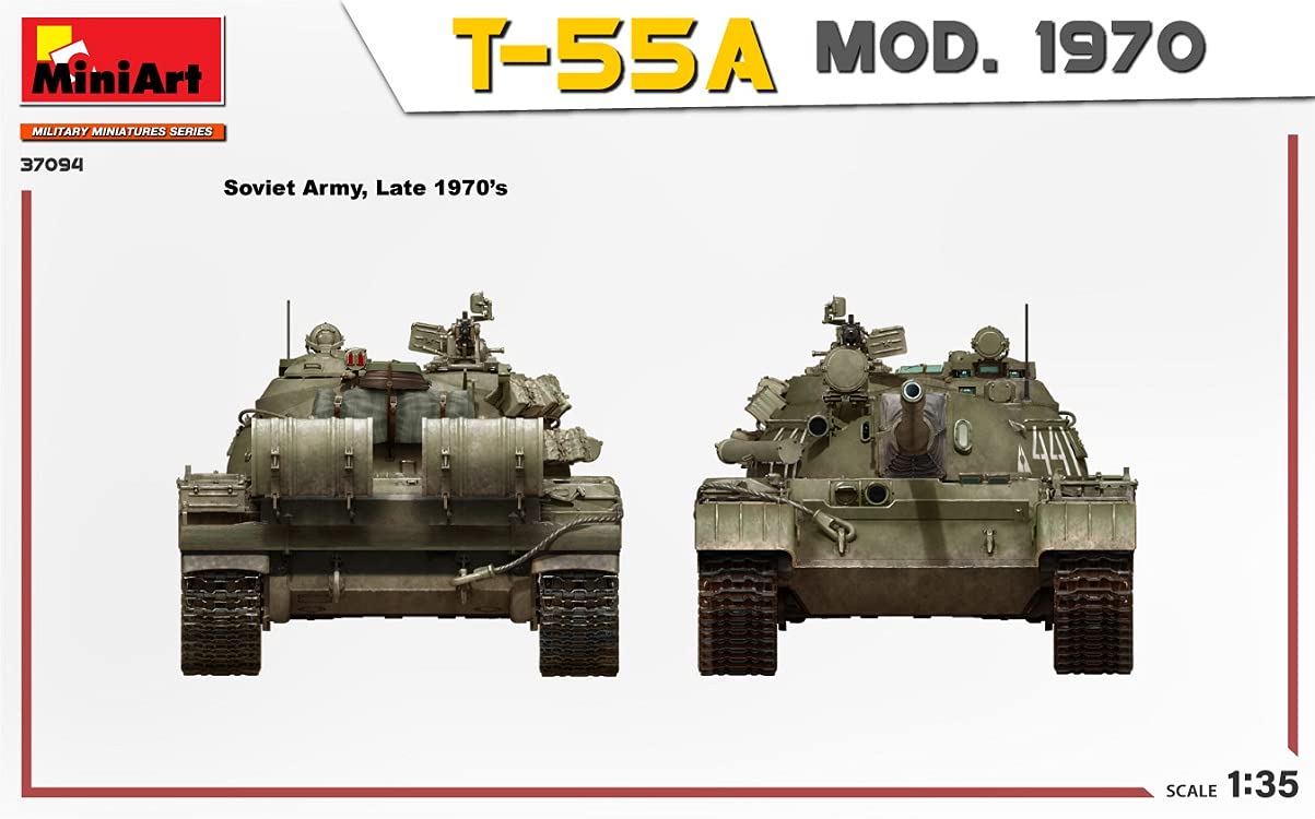 Amazon | Miniart 37094-1/35 T-55A MOD. 1970 インテリアキット