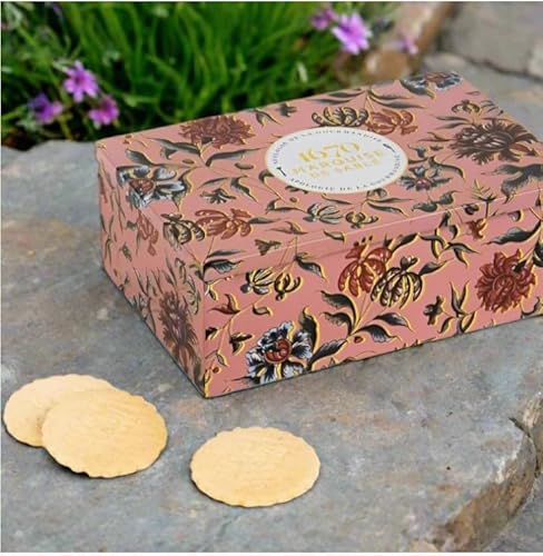 La Sablésienne, Marquise de Sable, Chambord Assortment of 3 Pure French Butter Shortbread Cookies in French Tin, 10.5 oz, Imported