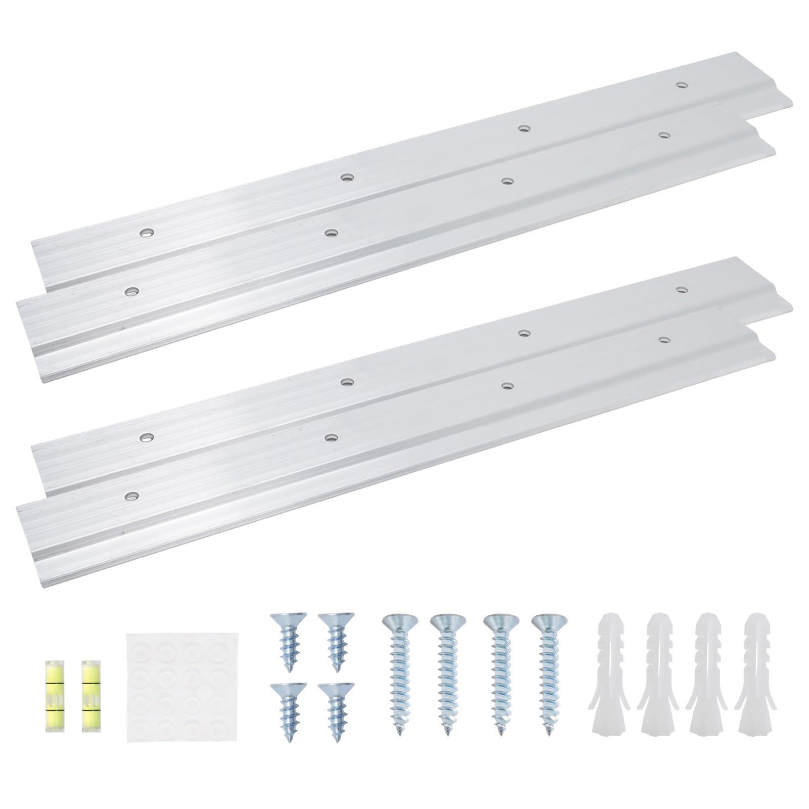 Fixation taquet français 30,5 cm et profilé Z aluminium pour support mural d'œuvre d'art