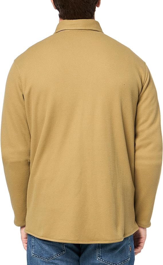 Eddie Bauer Men's Faux Shearling-Lined Thermal Shirt - Image 2