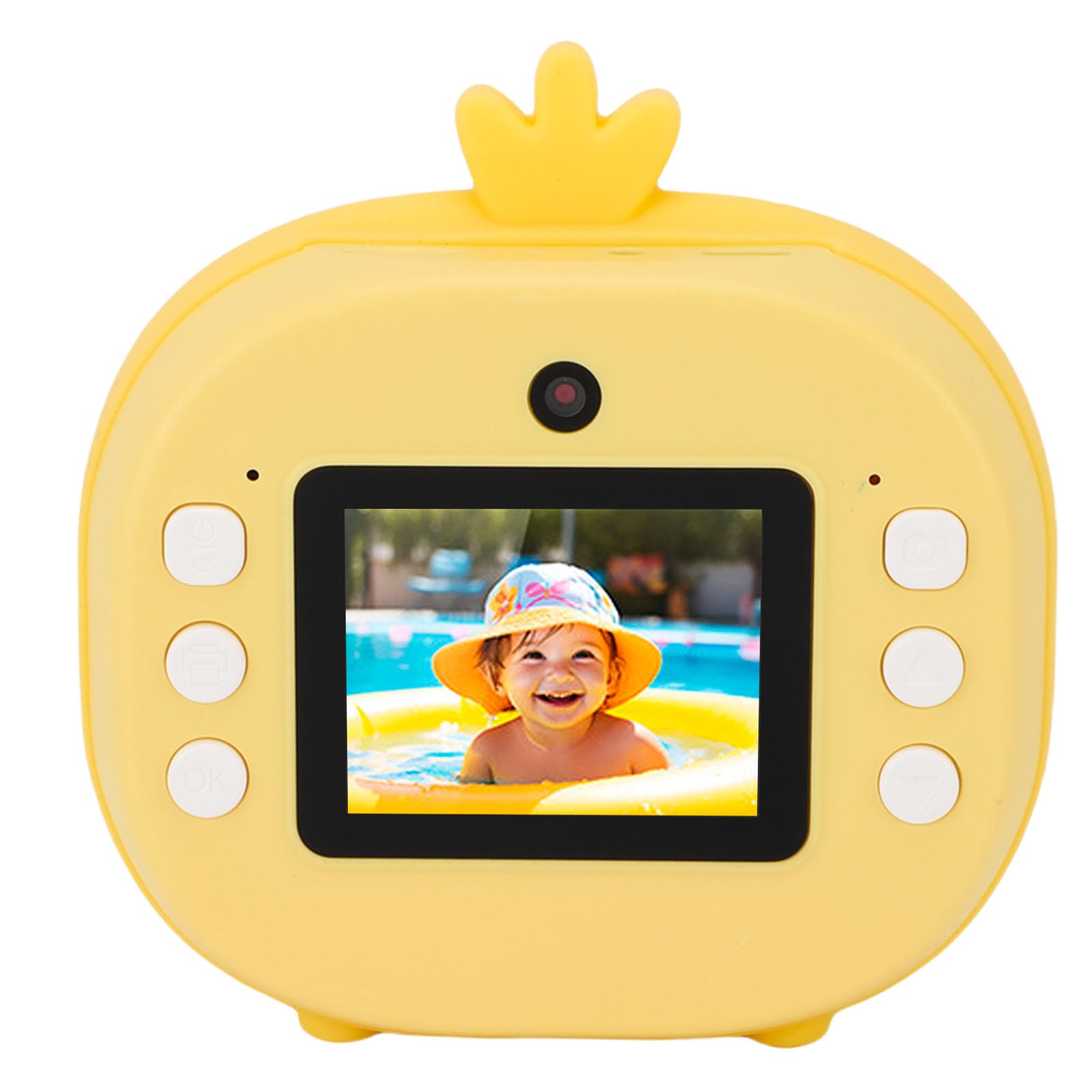 Instant Print Camera, Kids Digital Camera with 2.0 inch Eye Care Screen, 48 MP Photo, 800mAh Battery, 2 Rolls of Photo Paper, Portable Travel Print Digital Camera for Boys Girls-picture-32