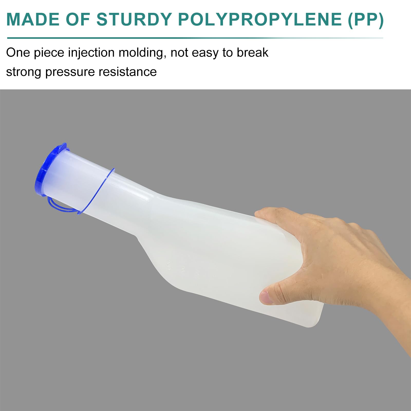 Orinatoio Portatile CASA E BENESSERE - Per Donna/Uomo, Silicone, Flessibile, Compatto, Per Viaggi E Outdoor - Foto 10