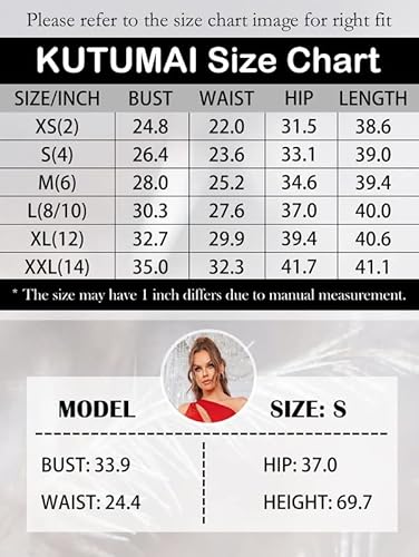 Kutumai Women's Elegant One Shoulder Cutout Bodycon Corset Dress Ruched Mesh Party Club Midi Dresses Red L #TOP4