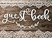Guest Book: Rustic Luxury Lace White, 120 Blank Autograph Pages, Guest Book for Weddings, Vacation Guest Book to Sign In, Wedding Keepsake Journal, ... Shower, Anniversary (Volume 2) (Guests)