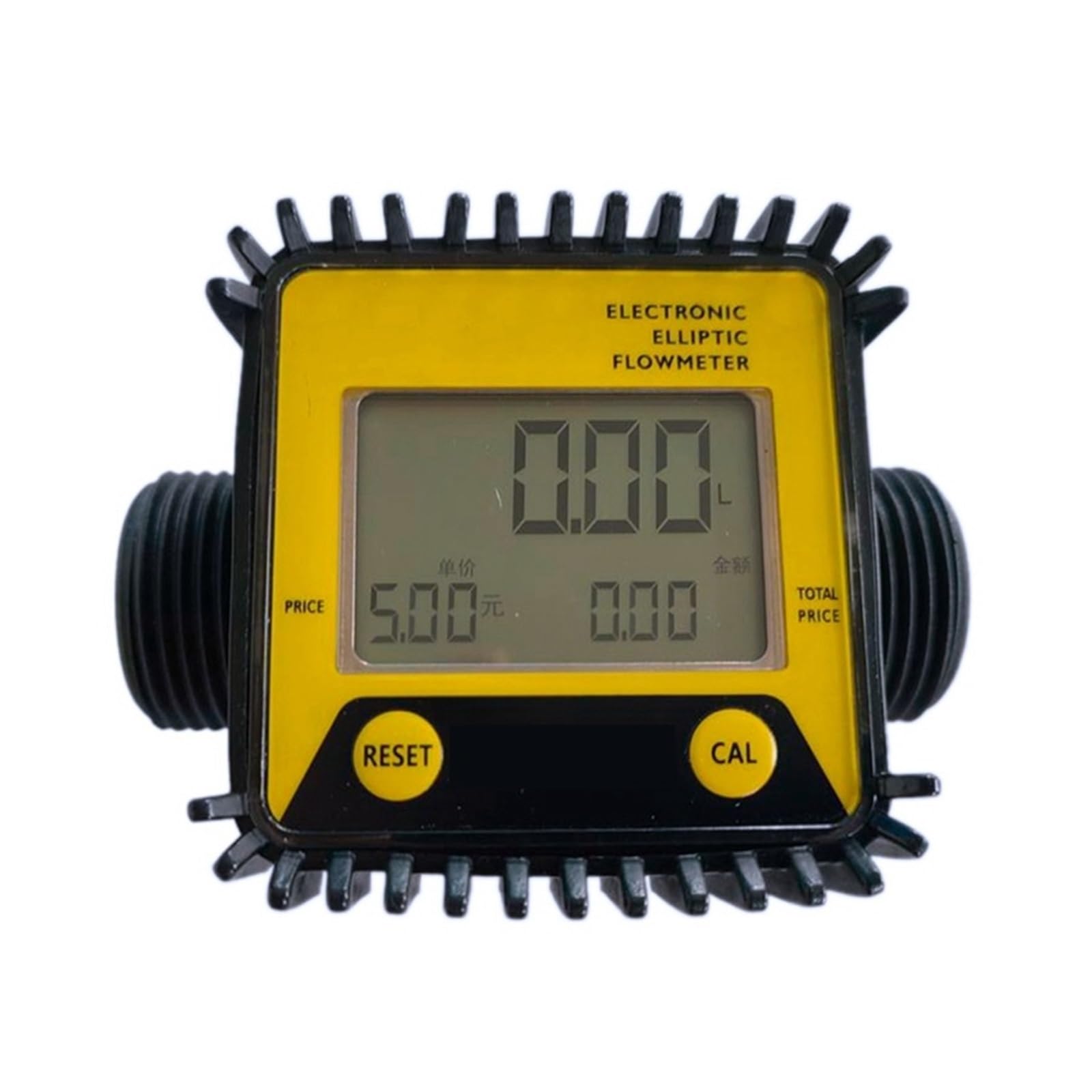 MKHJKIOII K28 Electronic Display Flowmeter For Measuring Methanol Counter Flow Meter Urea Rate(Giallo)