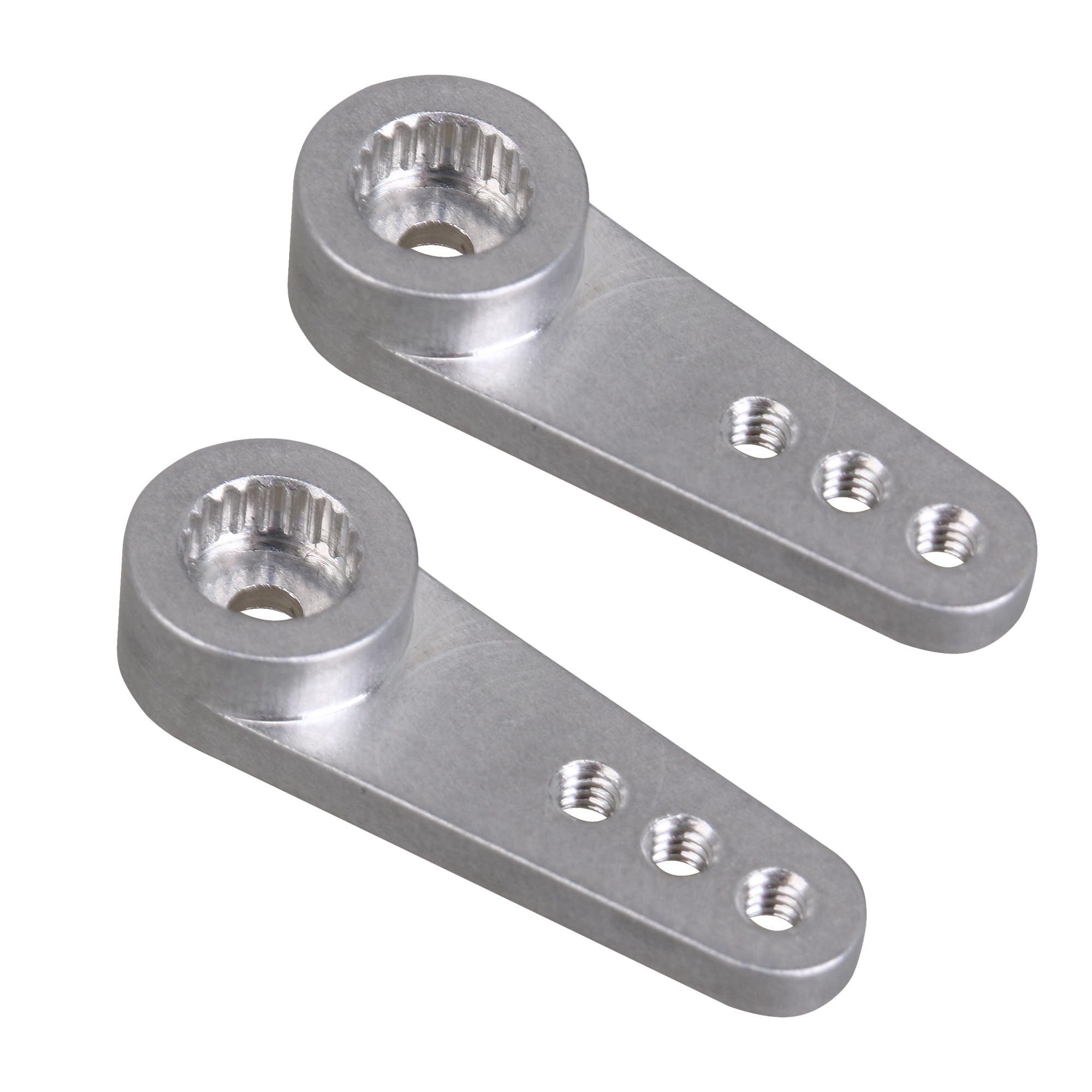 Sevender 2 PCS Silver 21T Metal Servo Horn Arm TL2366 for Compatible with RC 12G-18G MD922 MD933