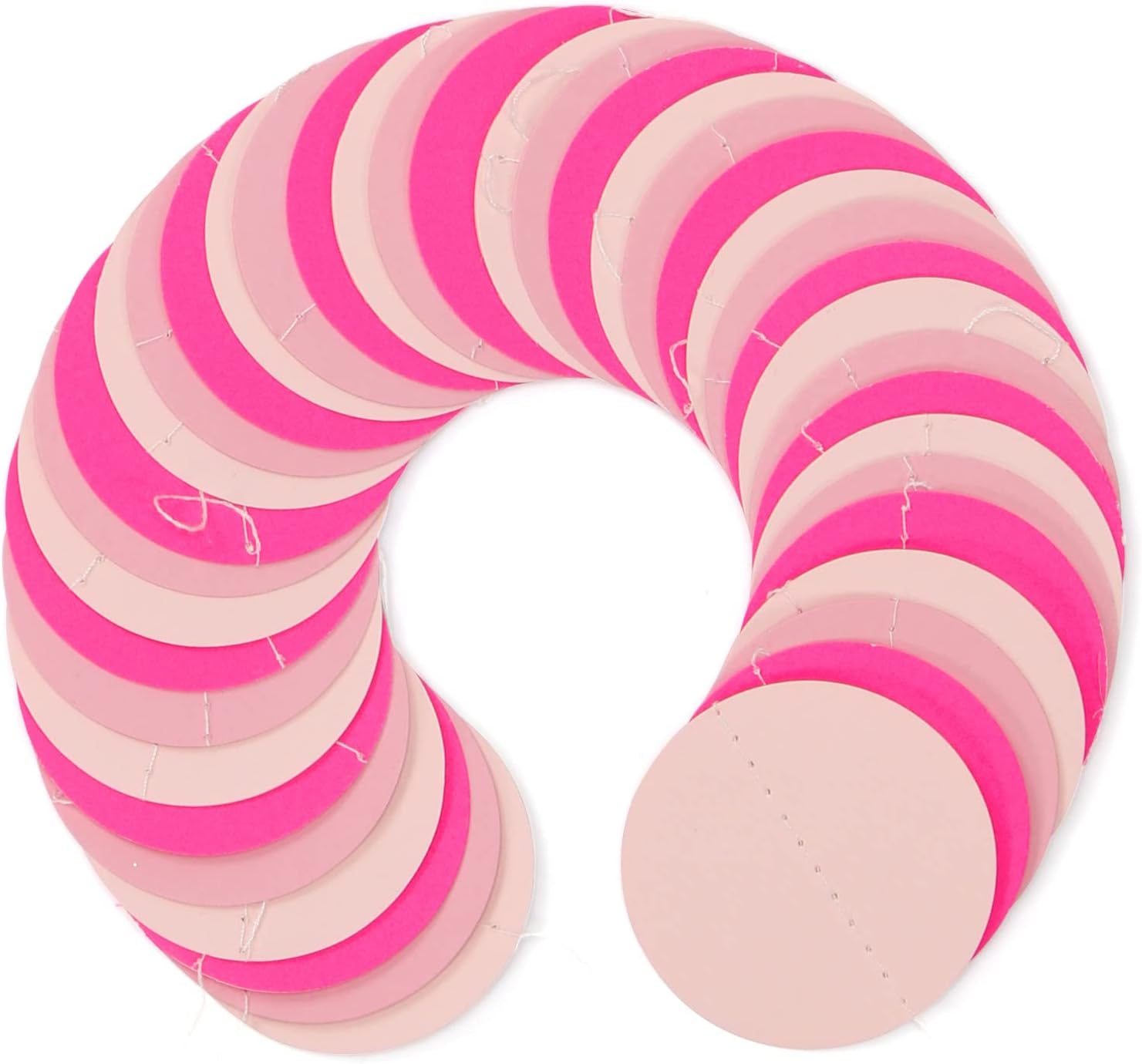 Hot-Pink Party-Decorations Paper-Garland Streamers Banner - 52Ft Galentines Valentines Day Girl Birthday Flamingo Baby Shower Engagement Wedding Bachelorette Hanging Decor Ouruola - Image 3