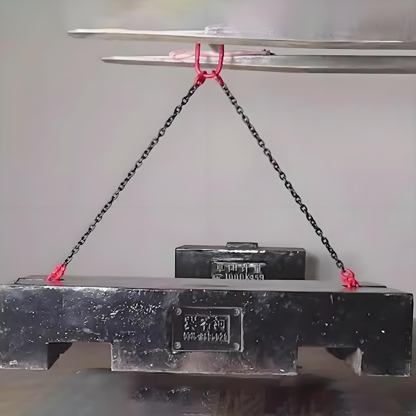 Catene di sollevamento Catene di sollevamento con ganci, Imbracatura a catena da 2 5 8 16 21 30 tonnellate per trattore/motore, Imbracatura a catena a 2 vie per il traino e la movimentazione di carich