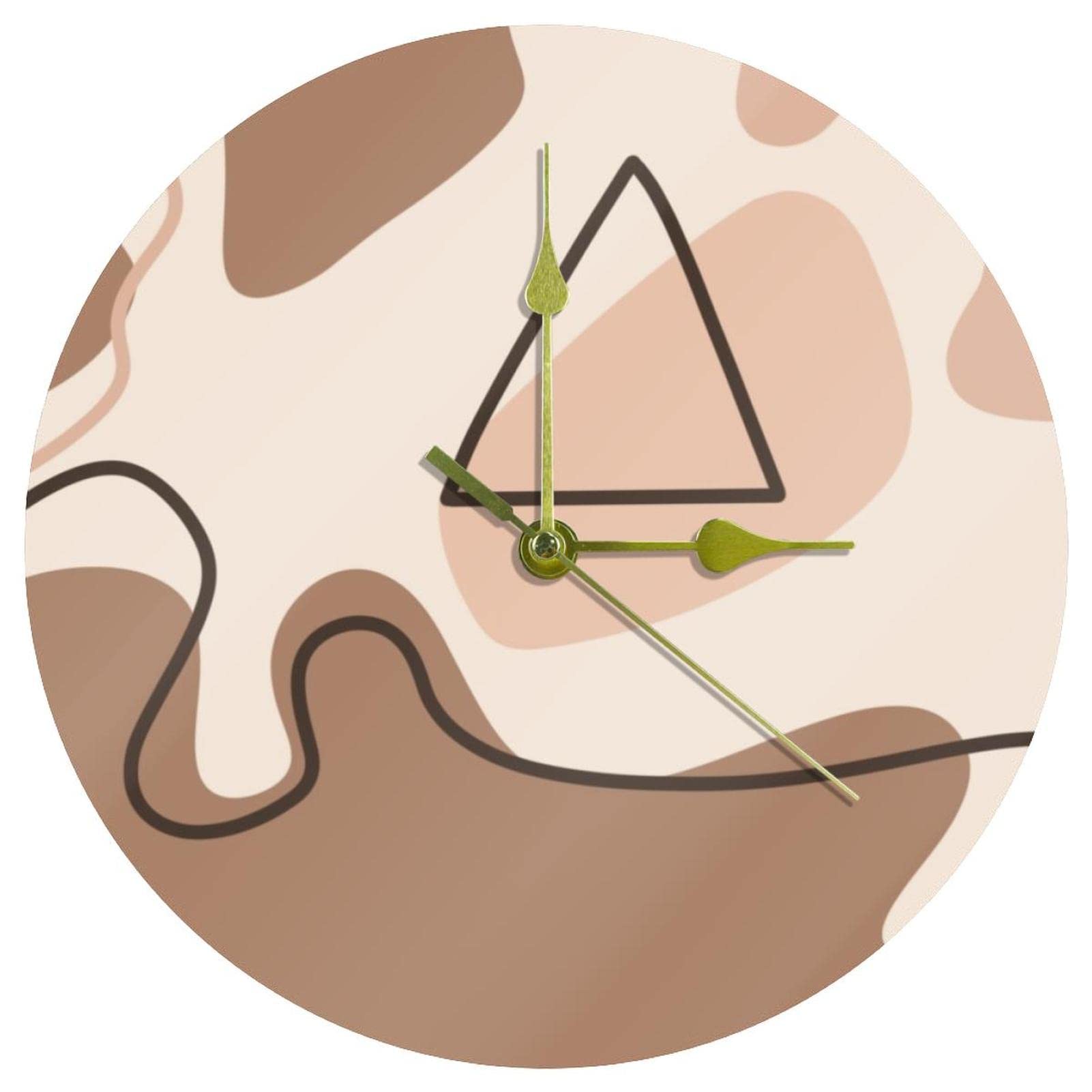 Horloge murale sans tic-tac en acrylique pour stopper les bruits de nuit