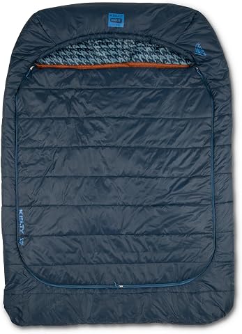 Kelty Tru.Comfort Doublewide 20 Degree Sleeping Bag – Two Person Synthetic Campi