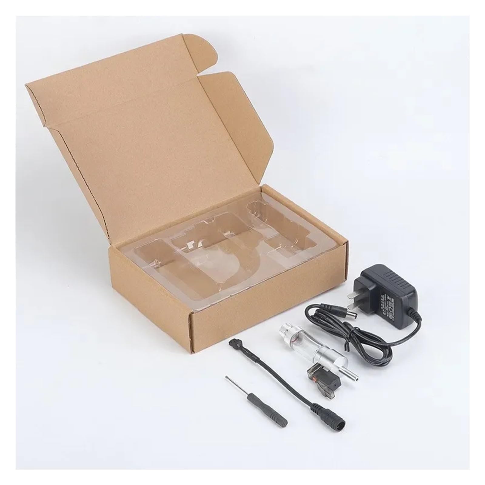 DIY Aquarium CO2 Bubble Counter Regulator Non-return Carbon Dioxide Measurement Device Magnetic Solenoid Kit Check Valve(Quick plug)