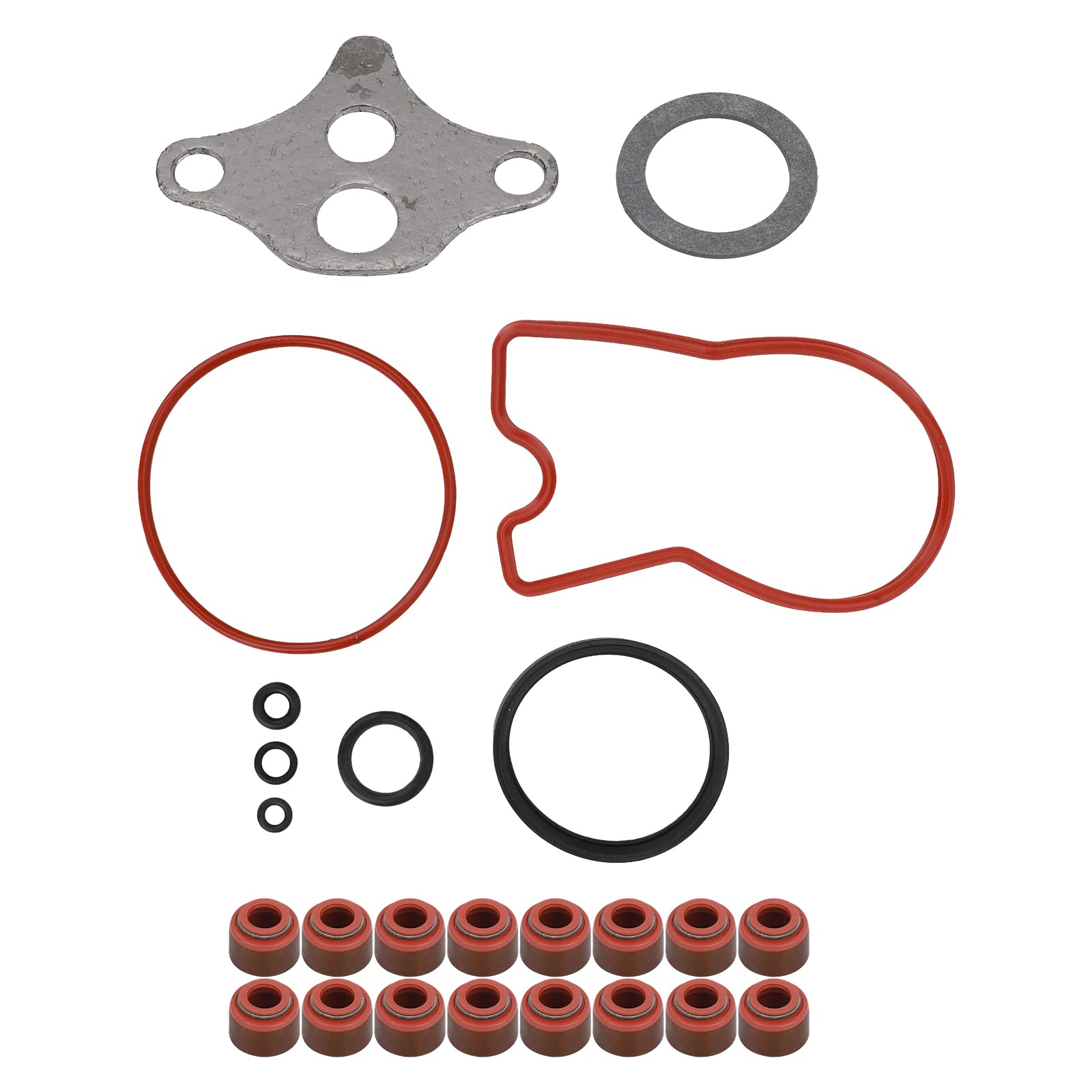 Chevy GMC Cadillac OHV Gaskets Full Gasket Set For 96-02 Chevrolet GMC Cadillac 5.7L V8 Vortec OHV Engine (VIN R) - Complete Kit Sbc Vortec Intake Gaskets - Foto 8