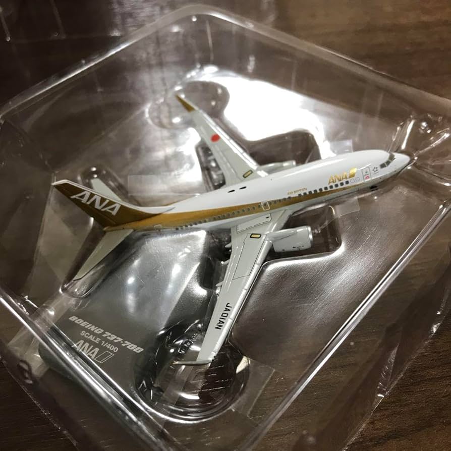 全日空商事 1/200 ANA B737-700 GOLD JET 非売品 1/200 B737-700 ANA ゴールドジェット JA01AN [NH20019] 全日空