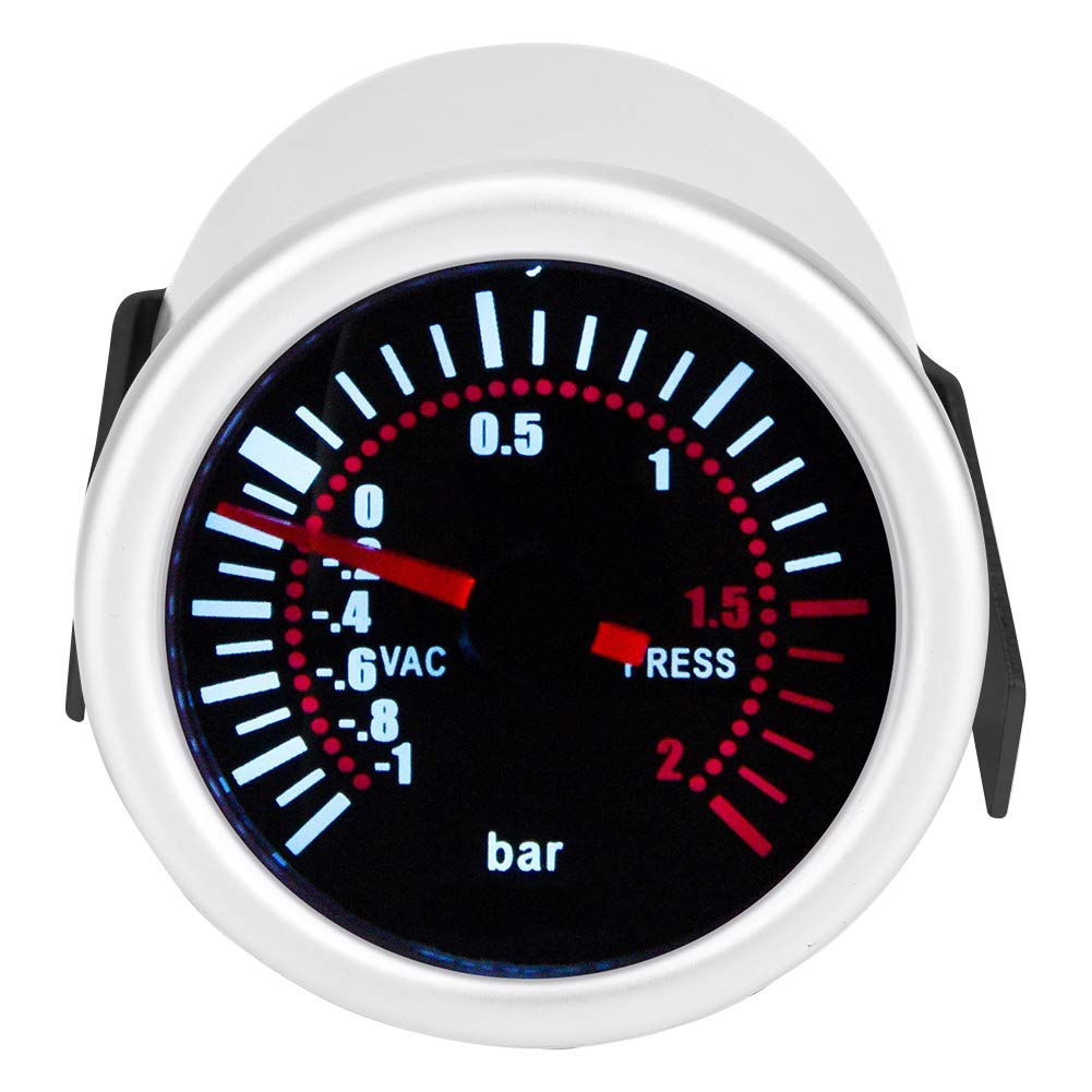 EBTOOLS pour manometre pression turbo pour manometre pression turbo Jauge Turbo Boost compteur de jauge PSI Digital Turbo Boost PSI universel de voiture de 2 pouces Turbo Boost Gauge jauge de suralim