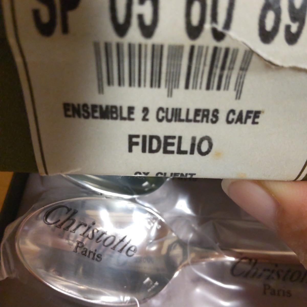 クリストフル スプーン Christofle 4本 クリストフル スプーン