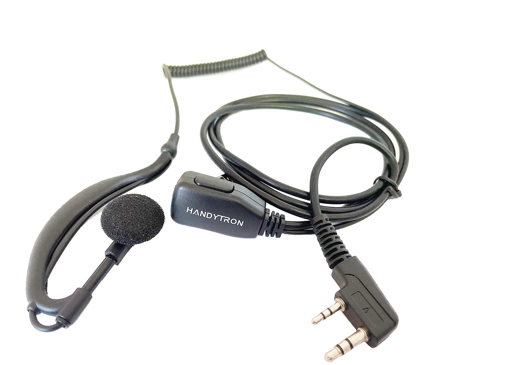 Microfono Auricular Walkie Talkie Pinganillo Profesional, 2 Pines Compatible Kenwood Proster BF-88E BaoFeng BF-888S