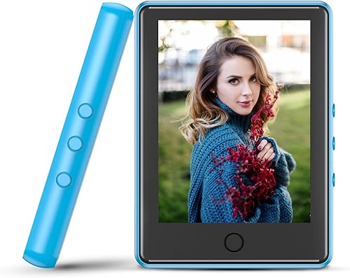 Miniatura 1 de Reproductor MP3 de 96 GB con Bluetooth 51 pantalla táctil completa de 28 pulgadas reproductor MP4 MP3 con altavoz reproductor de música portátil de