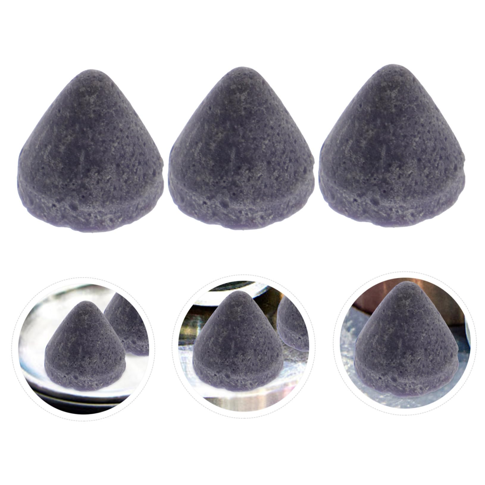 Mobestech 3 Uds 1 Máquina Pulidora Abrasivos Suministros De Caída Abrasiva Rápida o Para Vibración Artesanía Volteo Pulido Artesanal Pulido Para Moler