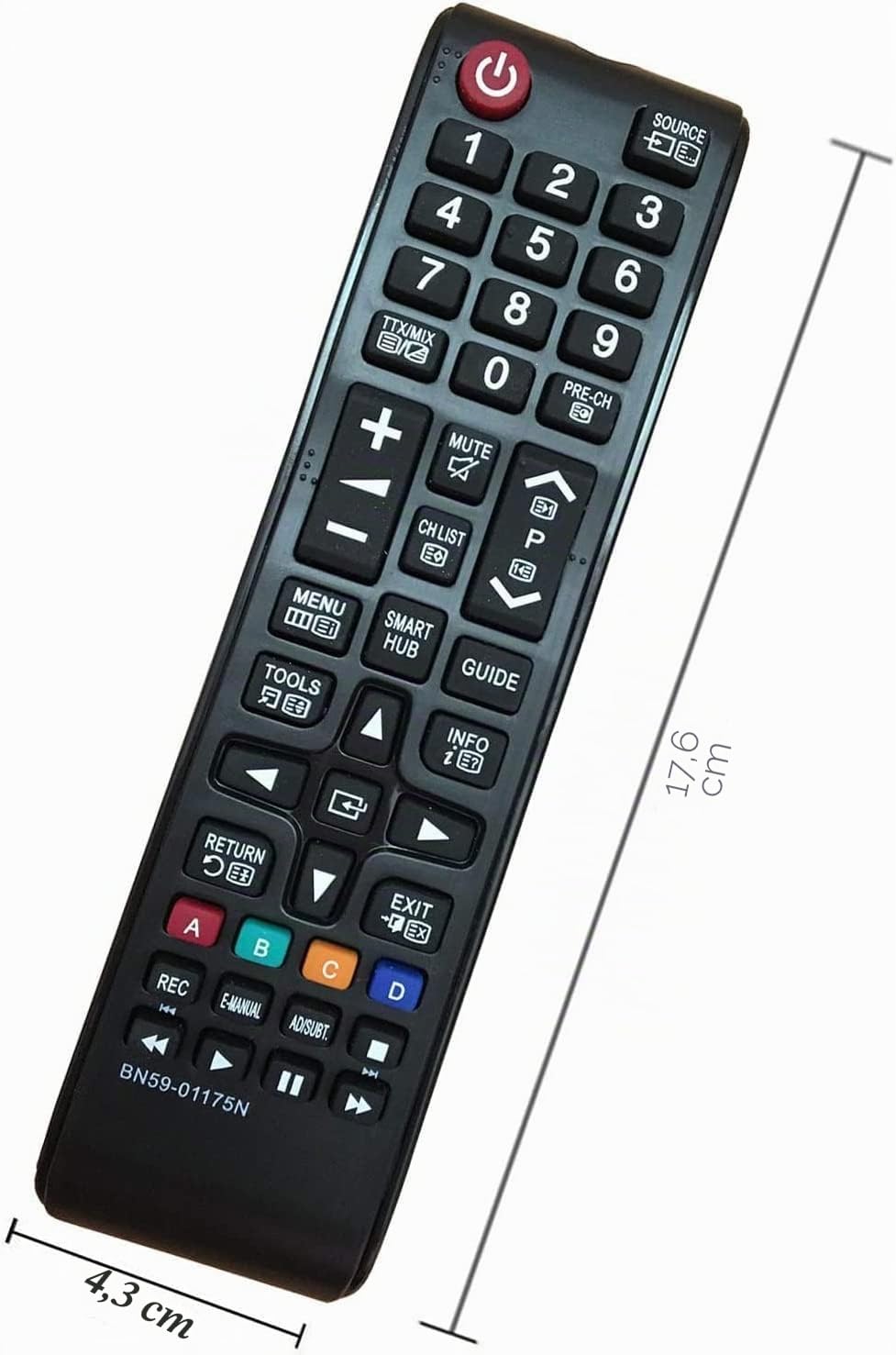 pour telecommande Samsung bn59-01175n pour télécommande Universelle Samsung Smart TV Aucune Programmation requise