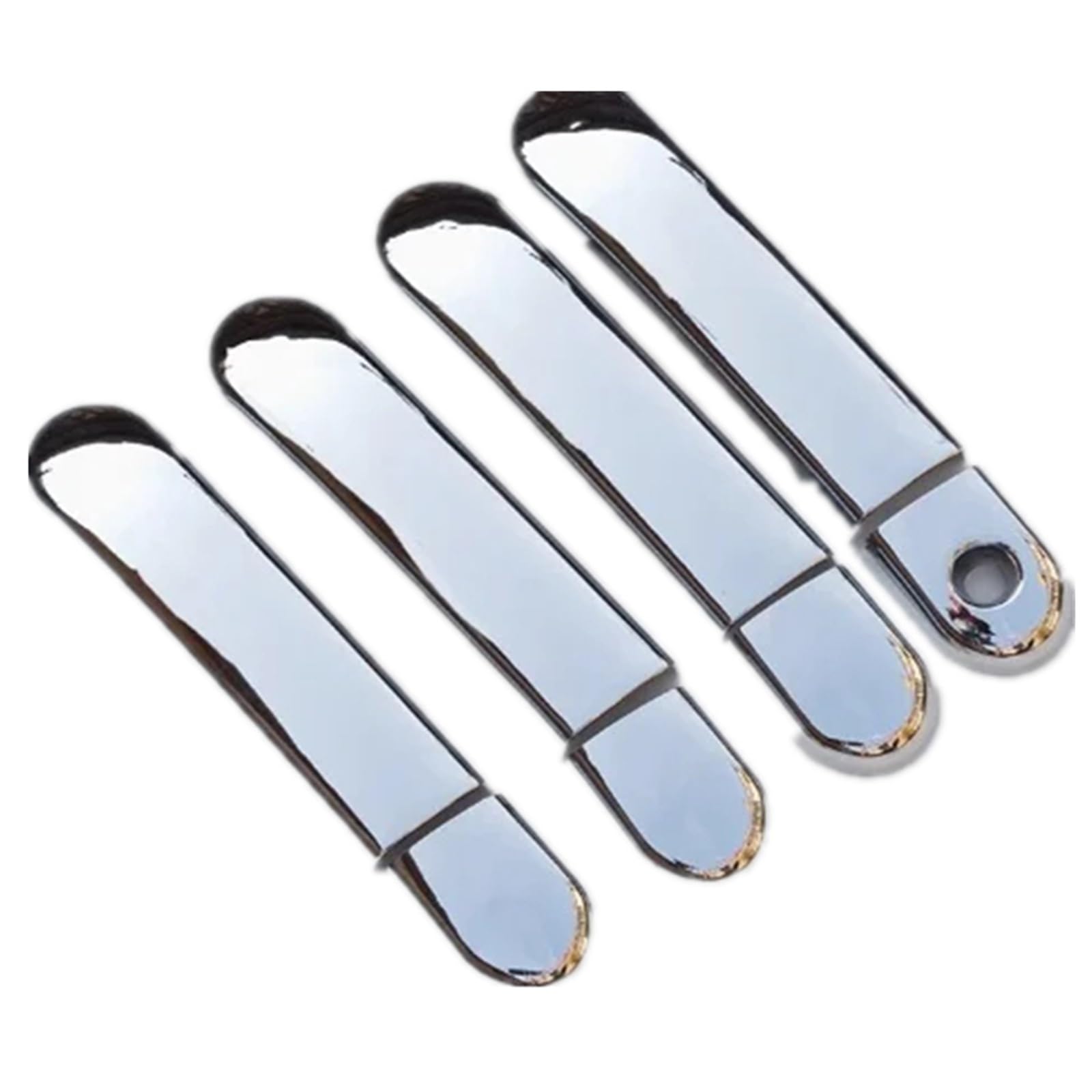 Rdwspli One Color Exterior Handle Shell Compatible With Nissan For Versa For Tiida For Latio 2007-2011 Chrome Door Handle Cover Trim For Smart Hole Car Accessories
