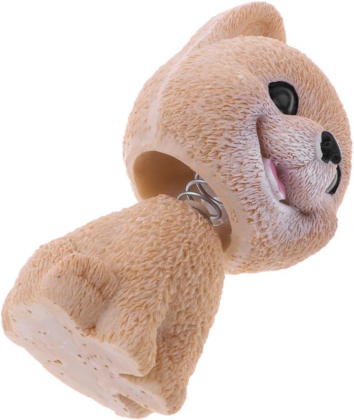 menolana Shaking Bobble Head Dog Doll Toy Car Interior Ornament Decor - Pomeranian : Toys & Games
