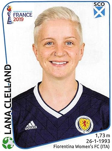 2019 Panini FIFA Women's World Cup France Album Stickers (Individual Sticker Only) Soccer #289 Lana Clelland Scotland 2 Inch by 2 12 Inch