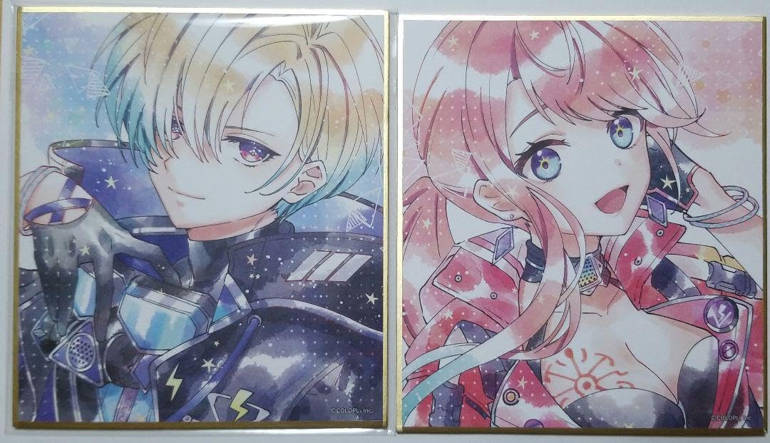Amazon.co.jp: 白猫プロジェクト 色紙 ジーク&サテラ : 文房具 